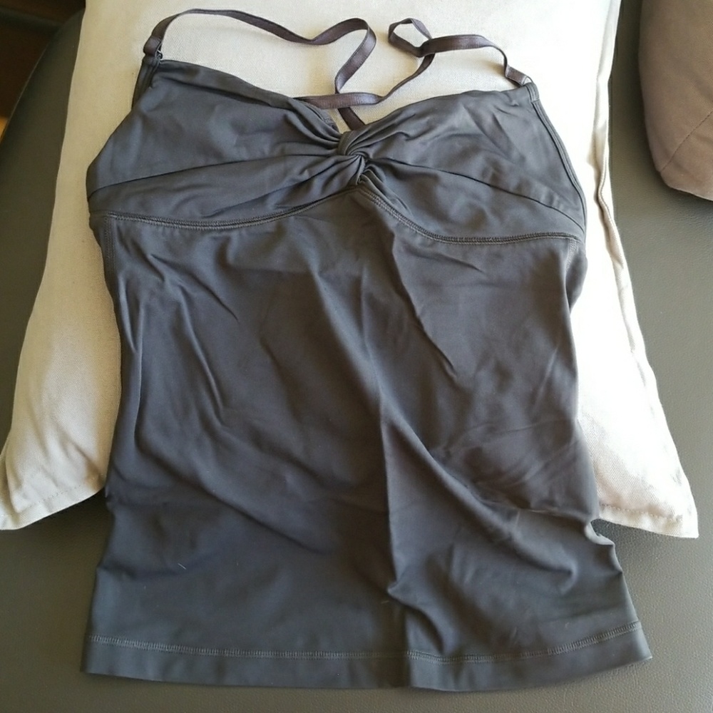 Lululemon strappy black tank